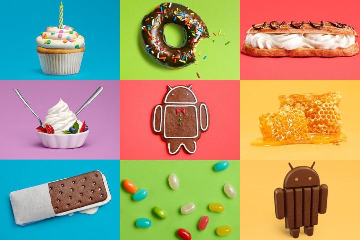 google android 8th birthday versiones