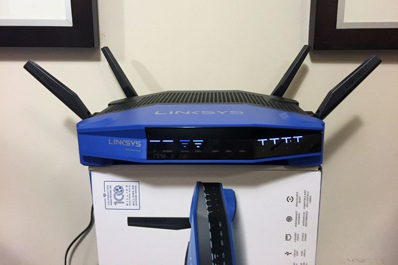 Moving the router: Configuration 4