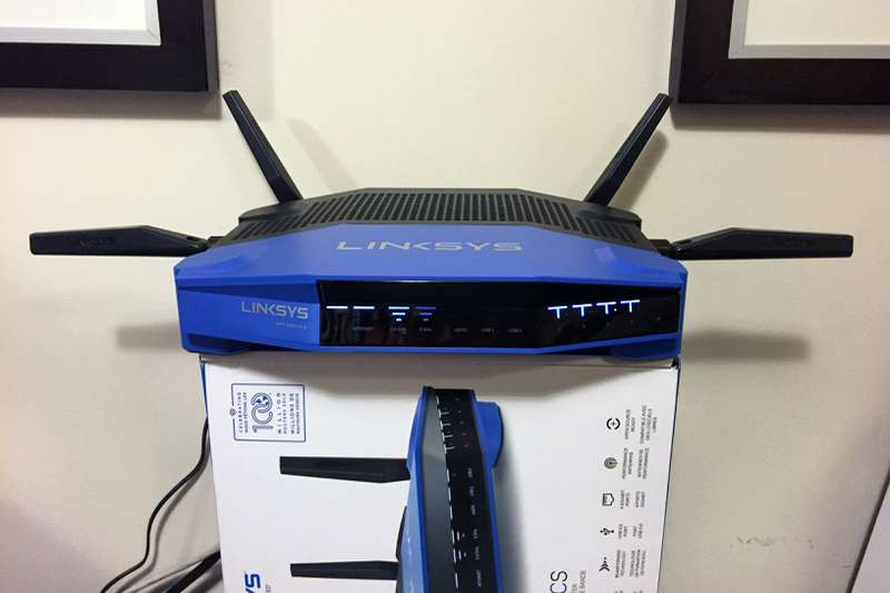 Moving the router: Configuration 5