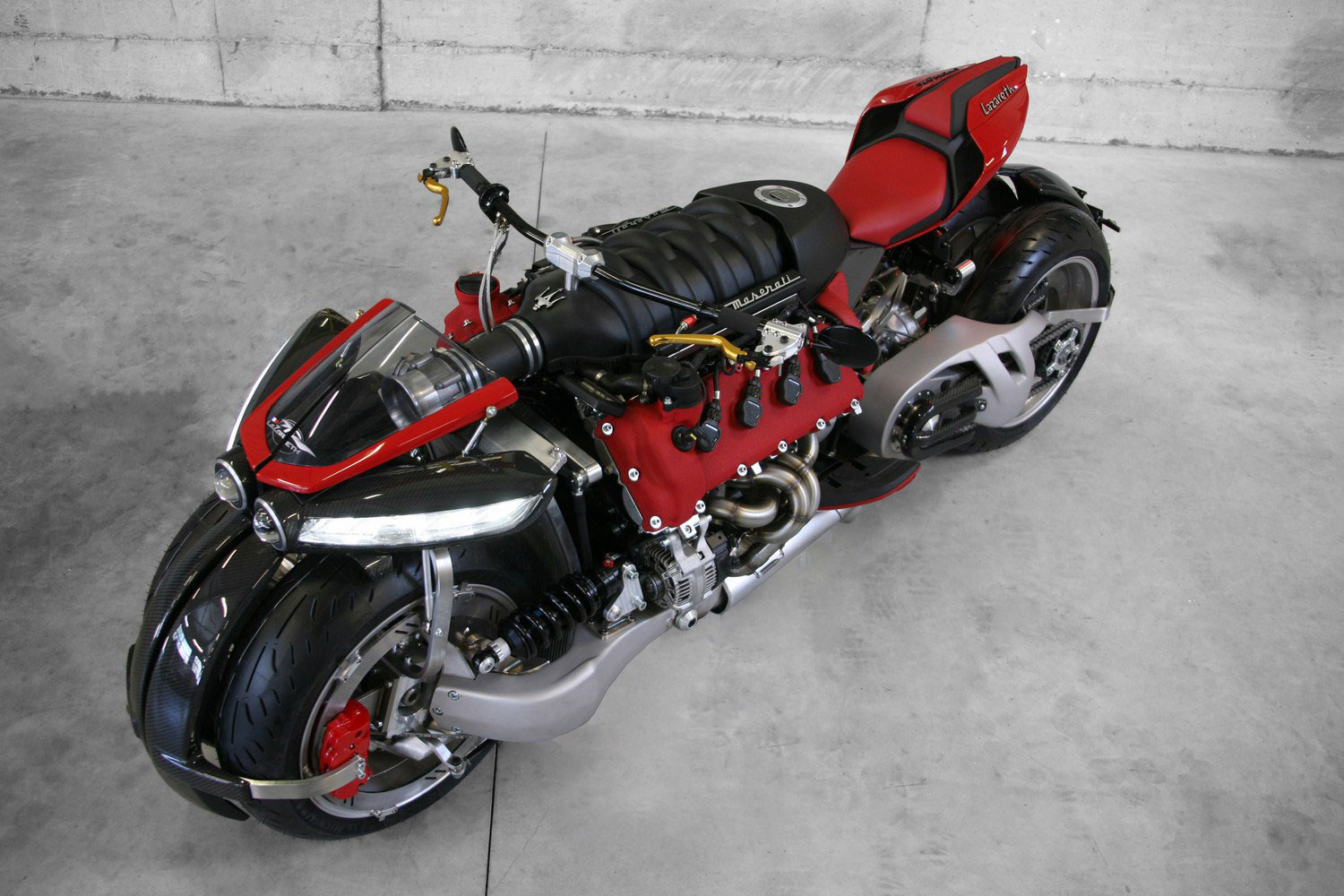Maserati Powered Motorcycle