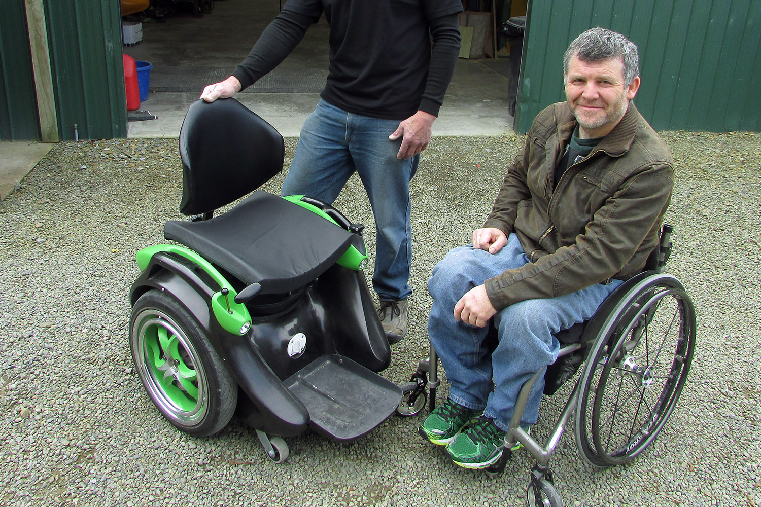 awesome tech you cant buy yet conductive legos ogo  hands free gyroscopically balanced wheelchair