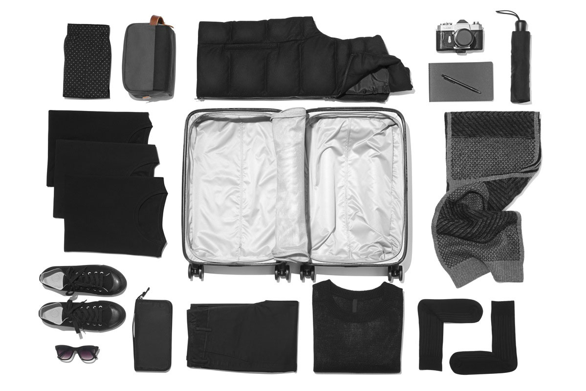 raden smart luggage a22 carry pack black 01
