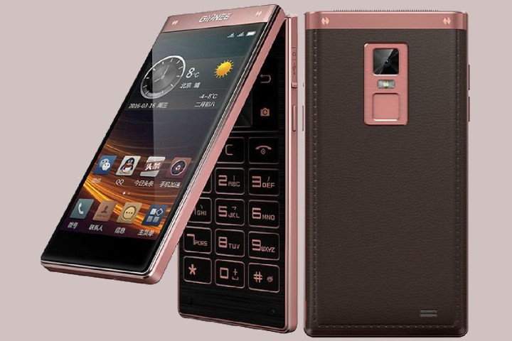 gionee android flip phone w909