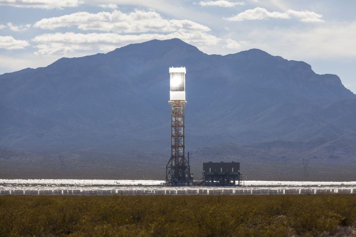 ge co2 solar power tower