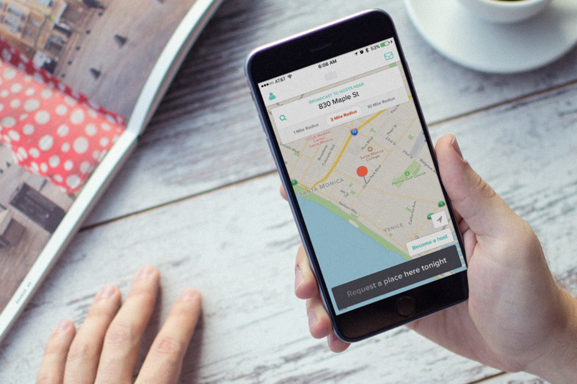 overnight is airbnb meets uber 1  opening screen