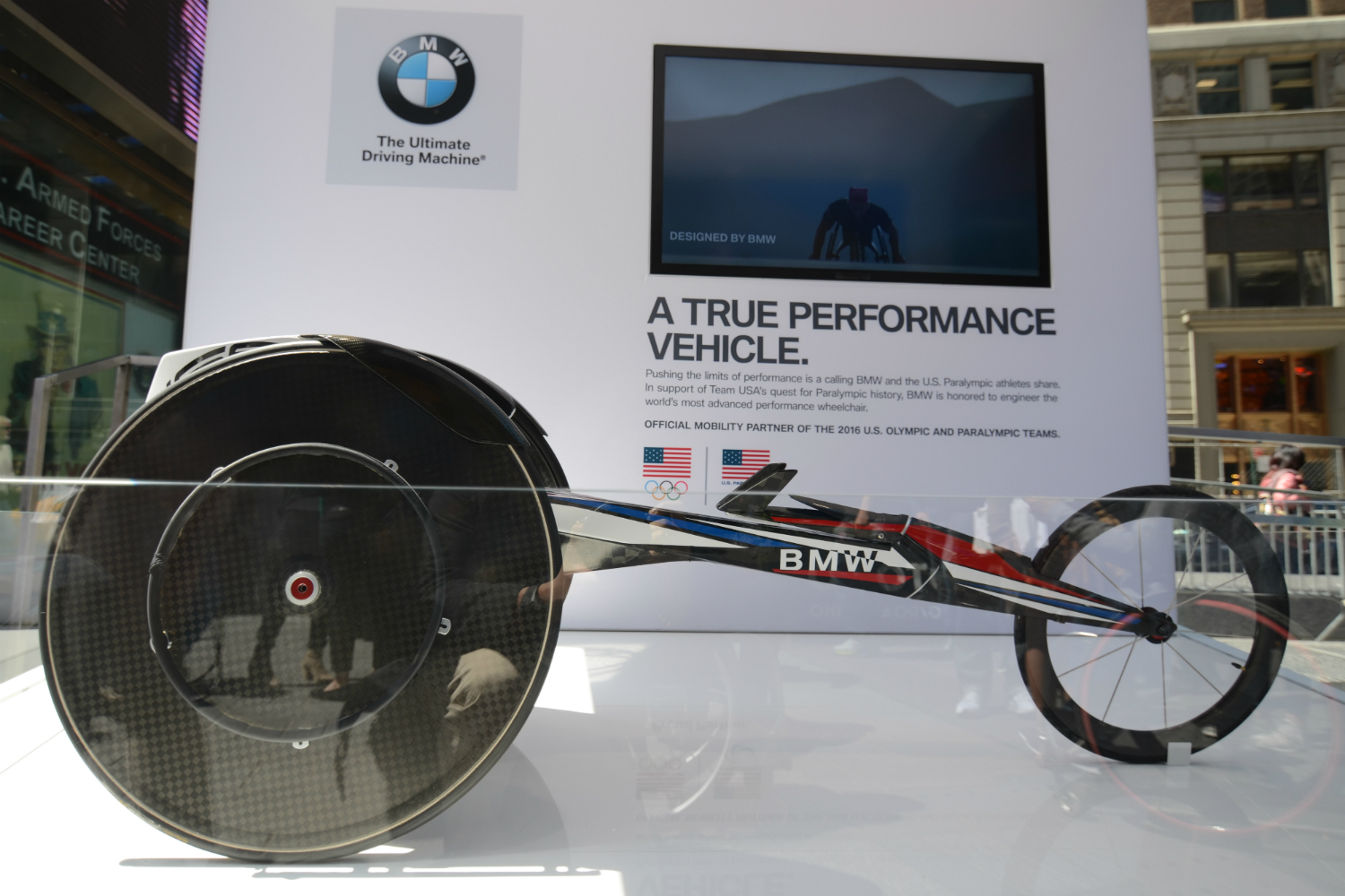 road to rio new york city bmw racing wheelchair 2