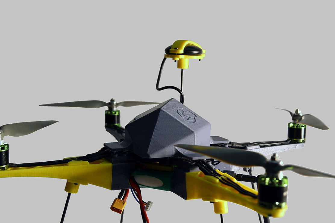 modular customizable mosquito drone 3d printed bonadrone 009