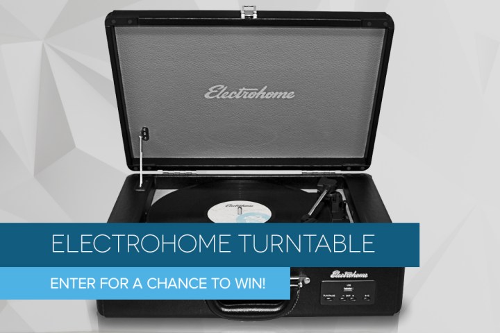 electrohome turntable giveaway