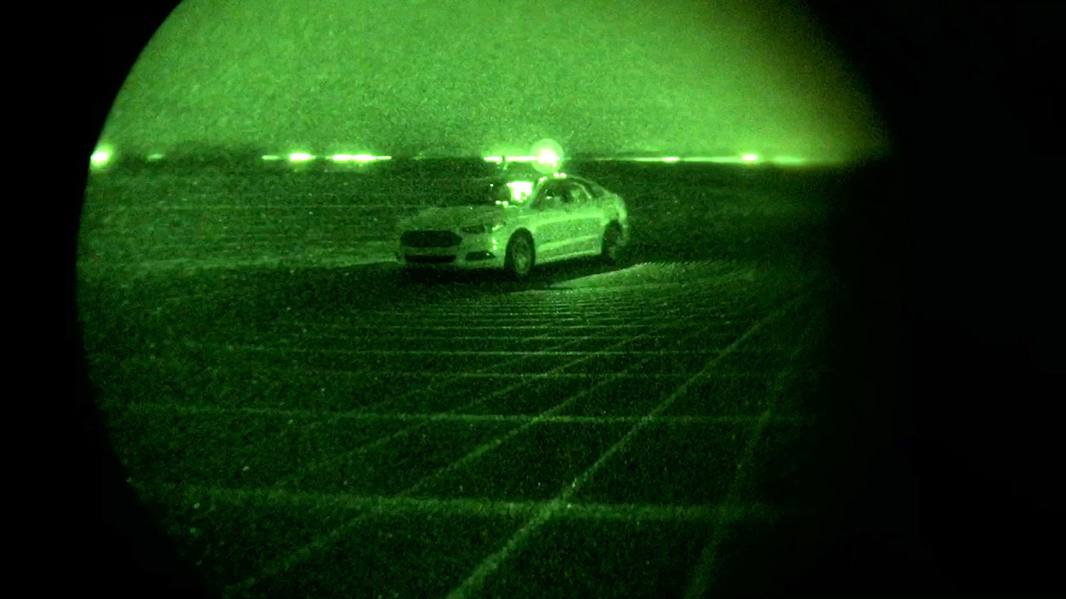 Project Nightonomy Autonomous Vehicle Testing in the Dark - Ford Fusion