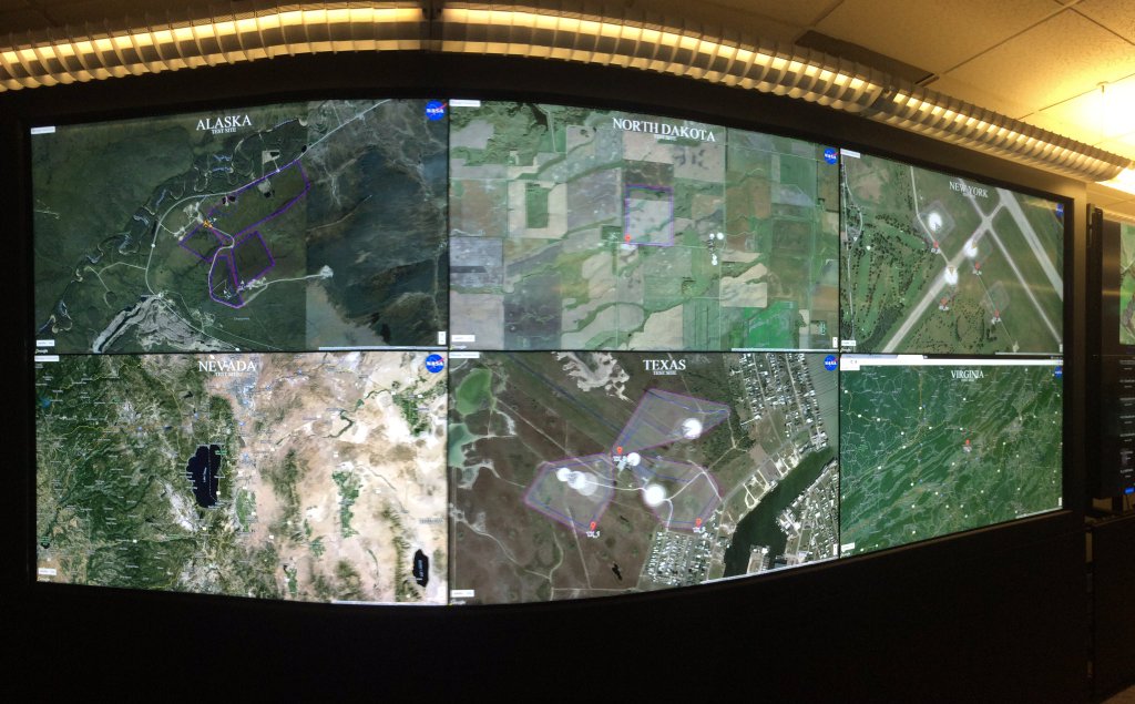 NASA system monitors drone flights
