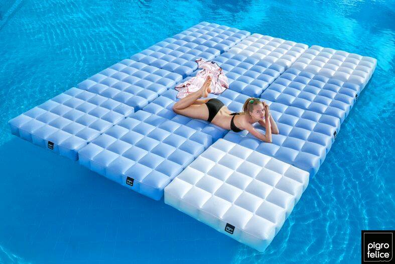 Pigro Felice inflatable furniture – pool base platform