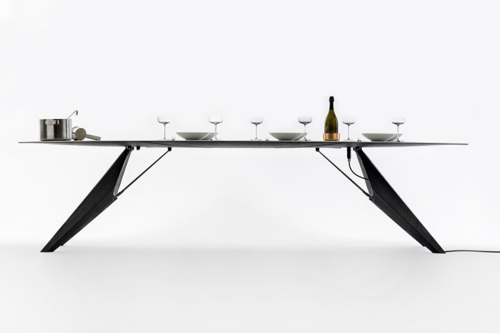 three badass kitchens from milan design week smartslab table