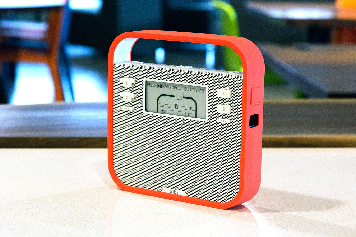 triby is the first non amazon alexa device radio counter1