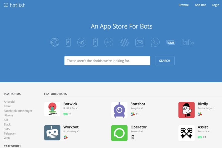 botlist bot app store
