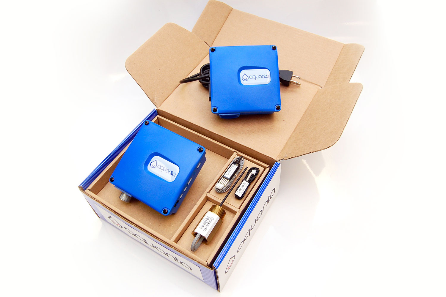 the aquanta smart hot water controller aquantas in box