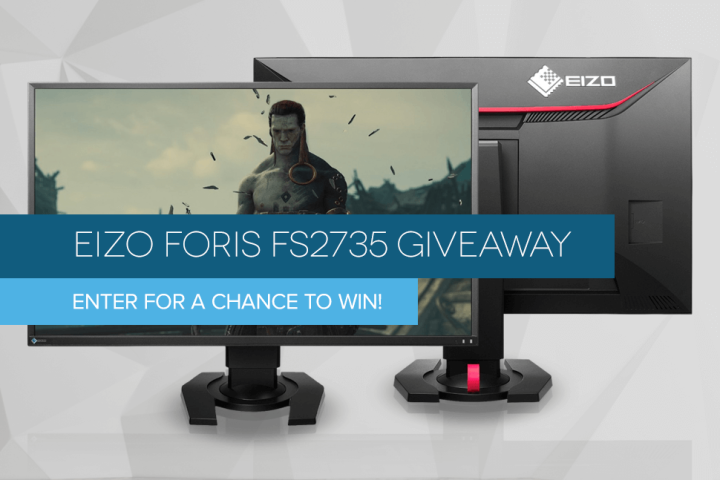 eizo foris fs2735 gaming monitor giveaway