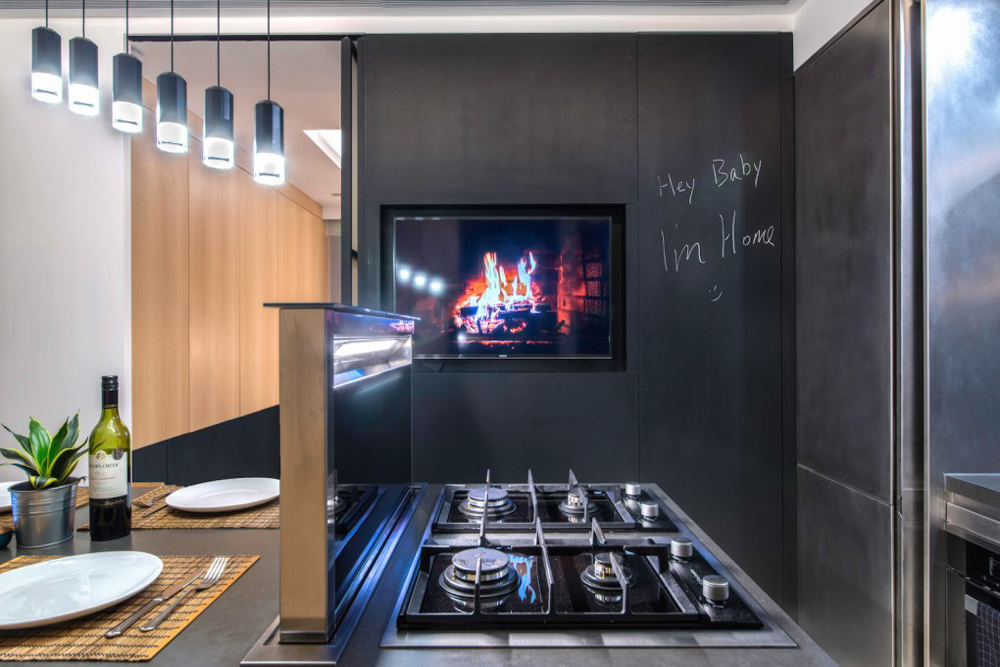liquid interiors turns old hong kong apartment into smart home liquid4