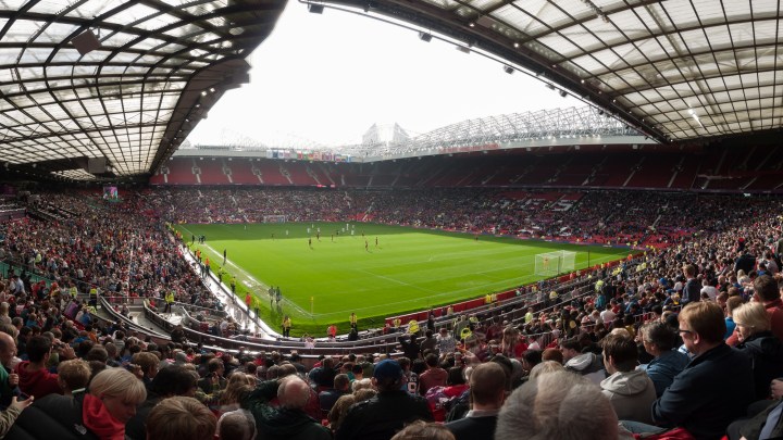 fake smartphone bomb chaos manchester football match news old trafford ground