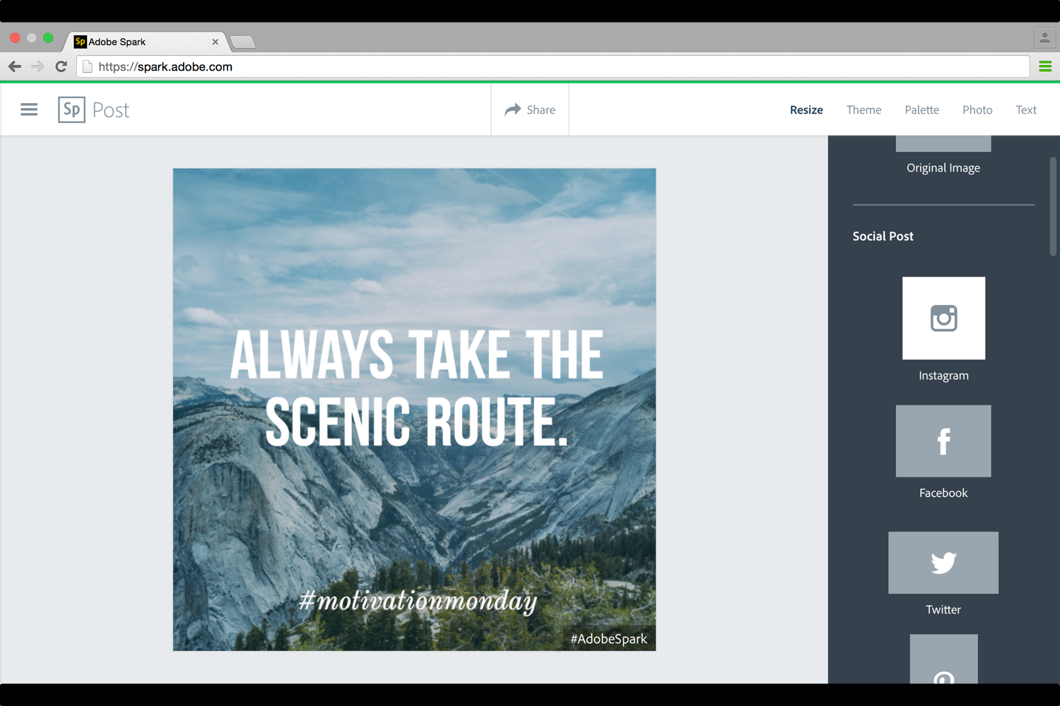 adobe launches spark design apps web 7