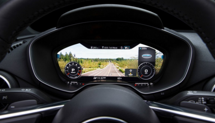 car virtual dashboard design audi cockpit