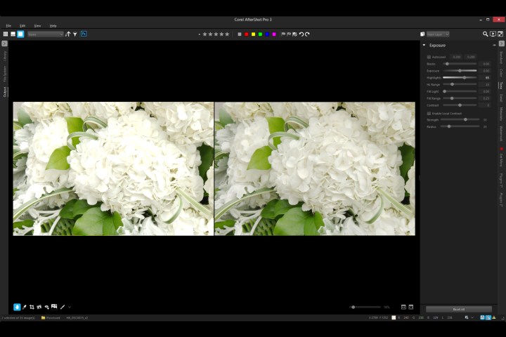 corel aftershotpro3 announced highlight recovery