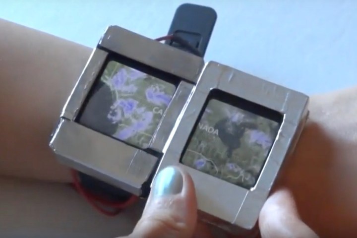 doppio dual screen smartwatch