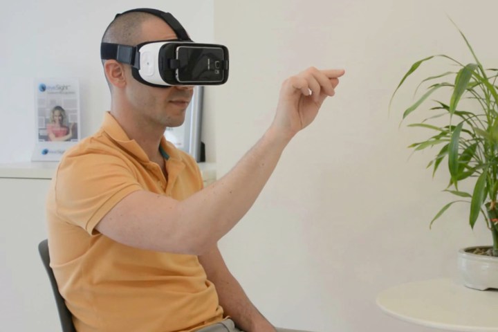 eyesight gesture control virtual reality