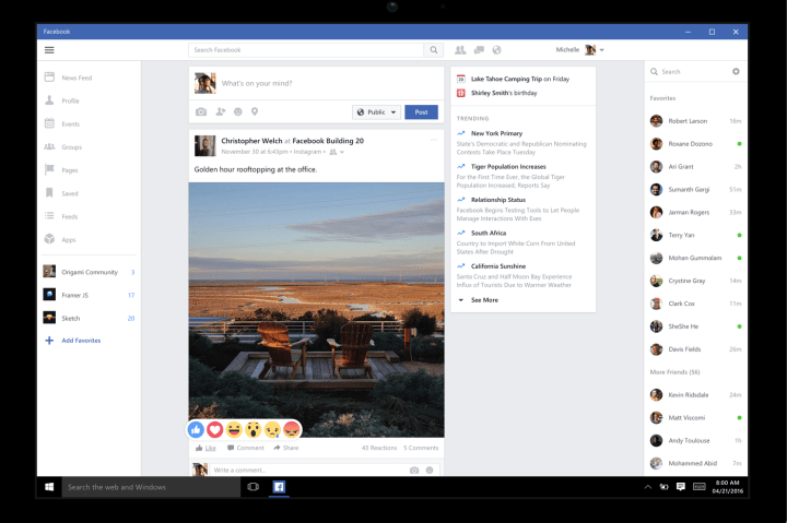 you can now use facebook live on your windows 10 desktop or tablet version 1464390547