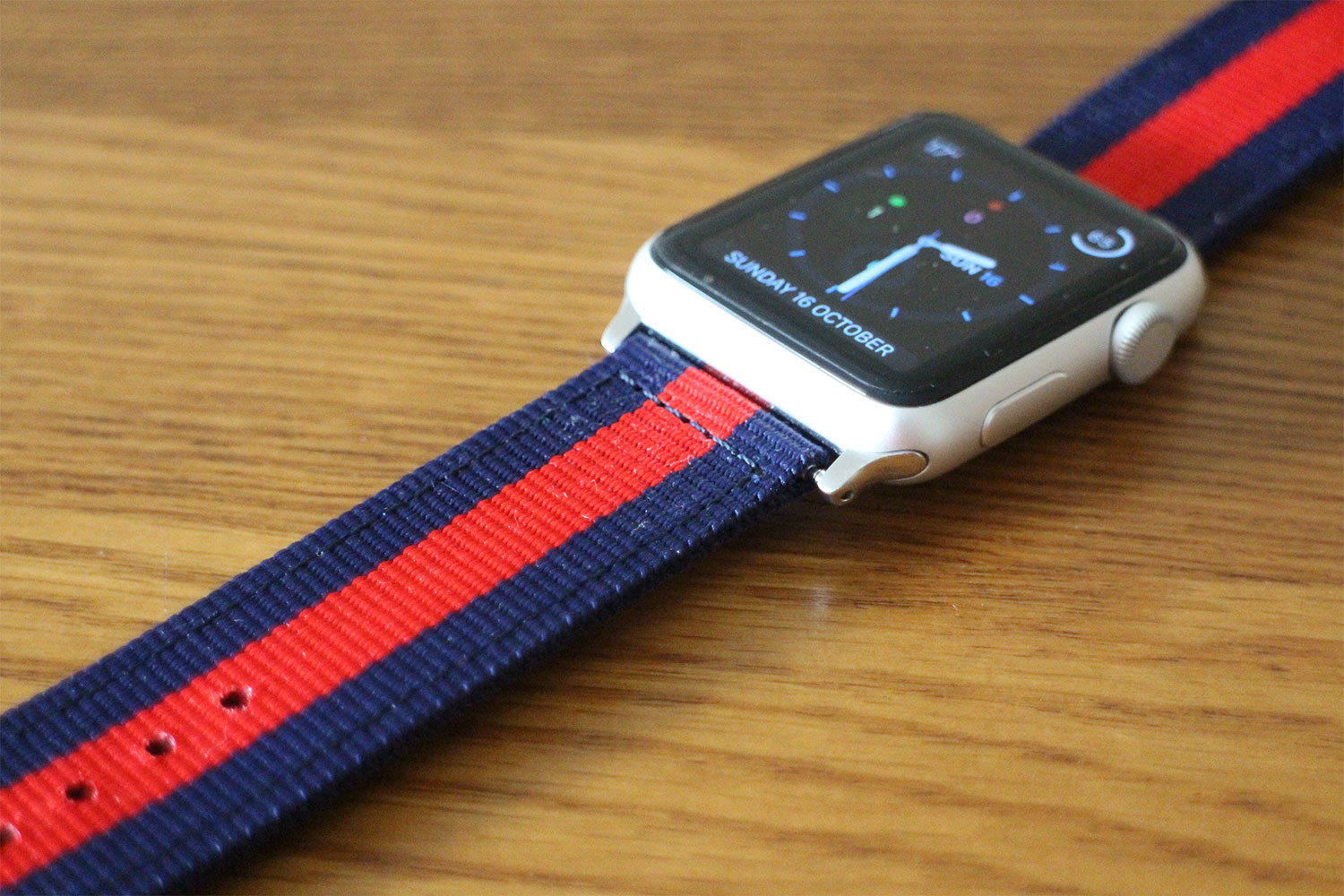 best Apple Watch bands Nyloon Watch Band Side.