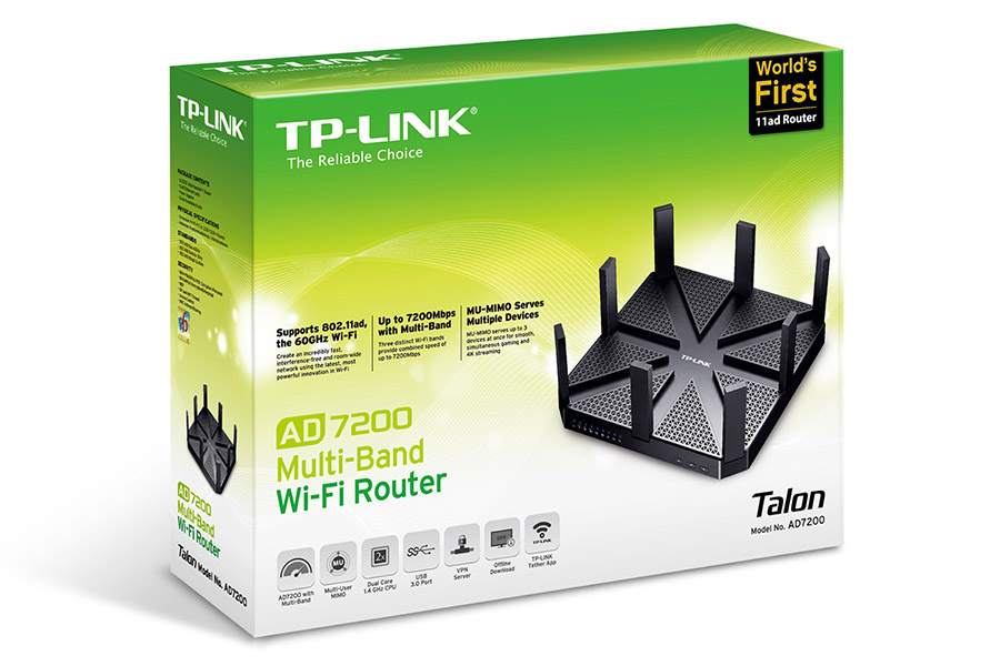 tp links talon router boasts eight antennas and is the first with 802 11ad wi fi 05