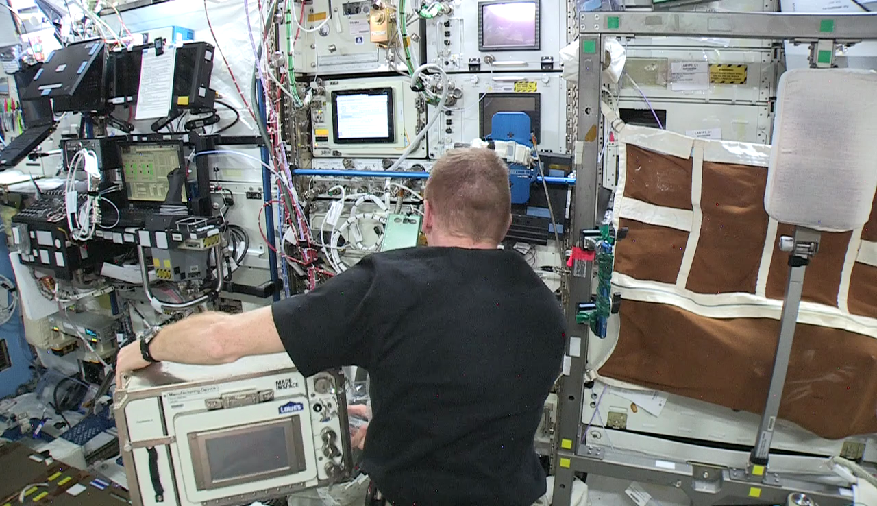 3d printed tools in space iss amf install 3