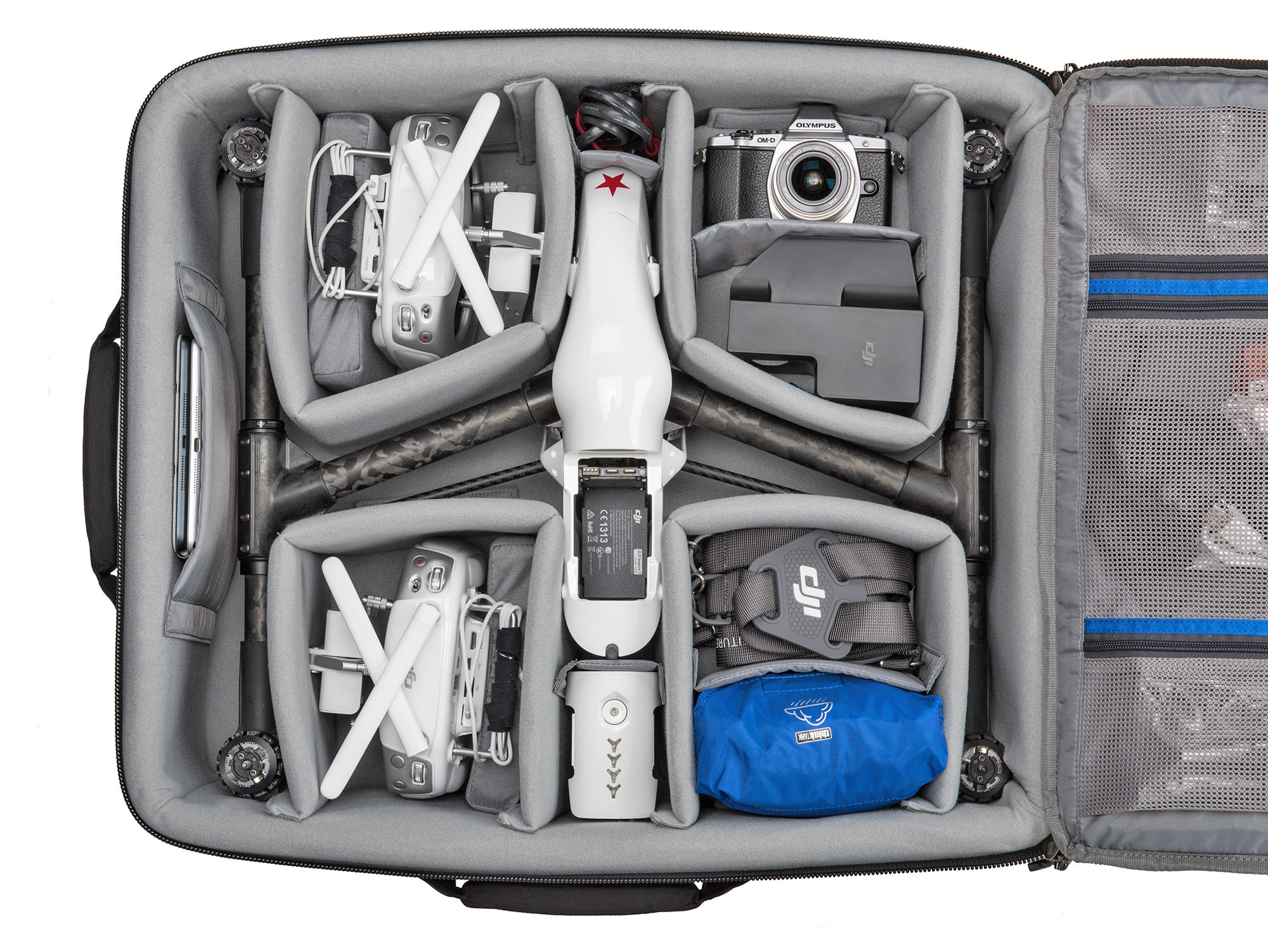 Buy Kraptick EVA Hard Case Travel Carry Case Storage Bag for DJI Tello Drone  and Accessories Batteries Box (Black) Online at Low Prices in India -  Amazon.in