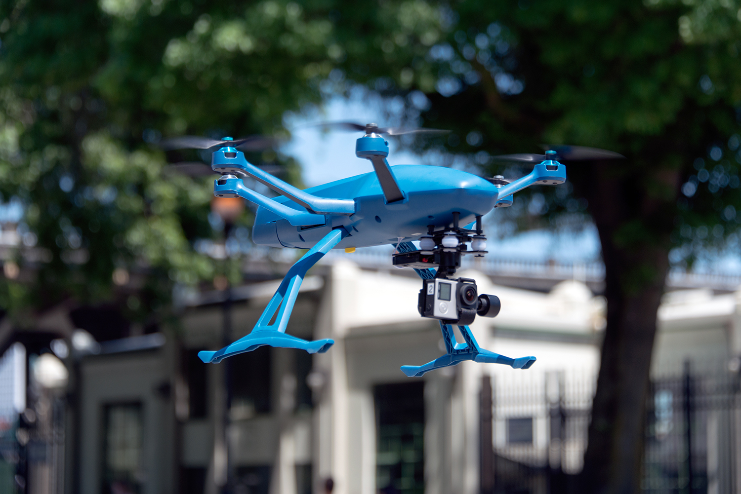The Hexo+ is designed to follow you, but we wish it would just fly away