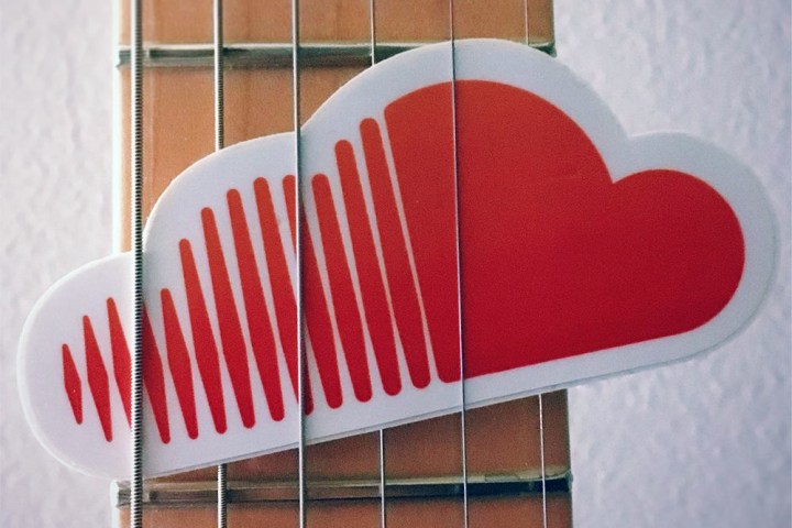 soundcloud new suggested tracks feature logo guitar