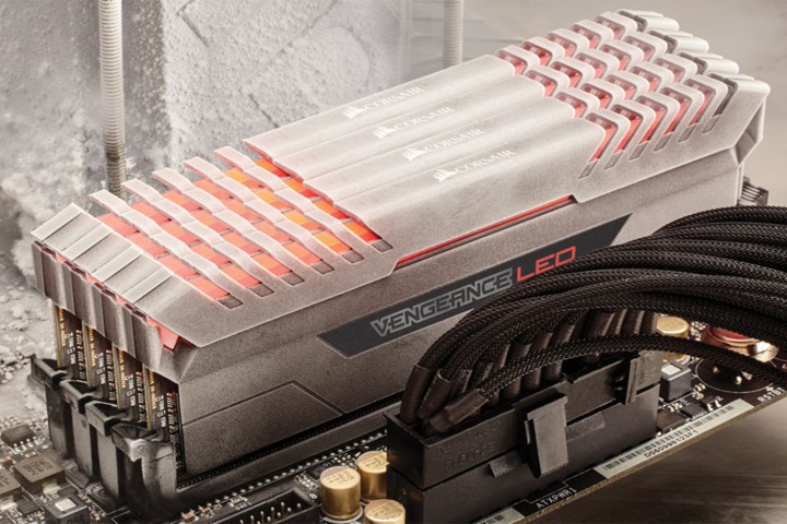Corsair Vengeance memory kits being used for extreme overclocking.
