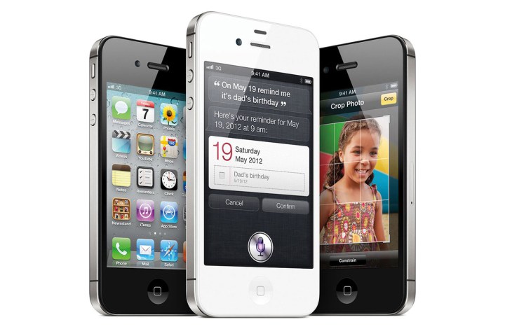 Offizielles Rendering von iOS 5, das auf iPhones ausgeführt wird.