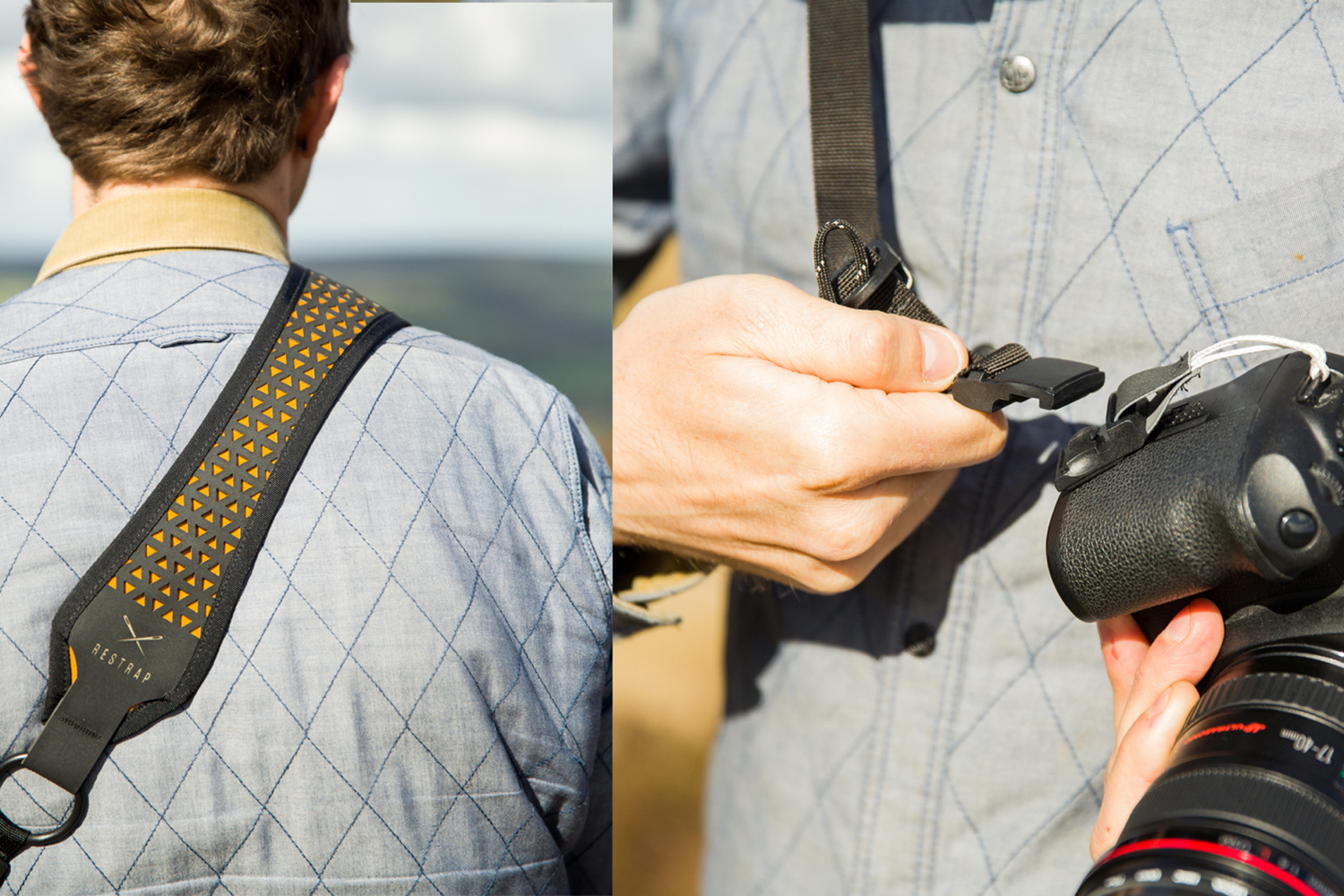 restrap magnet camera strap shoulder grip sling 4