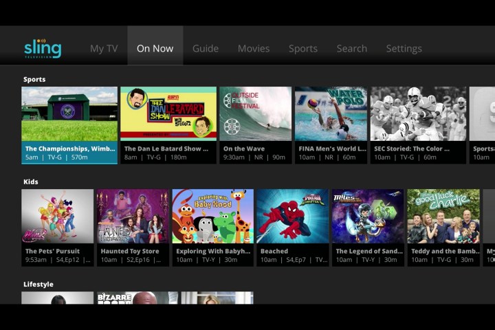 sling tv discounts extras packages new ui roku 3