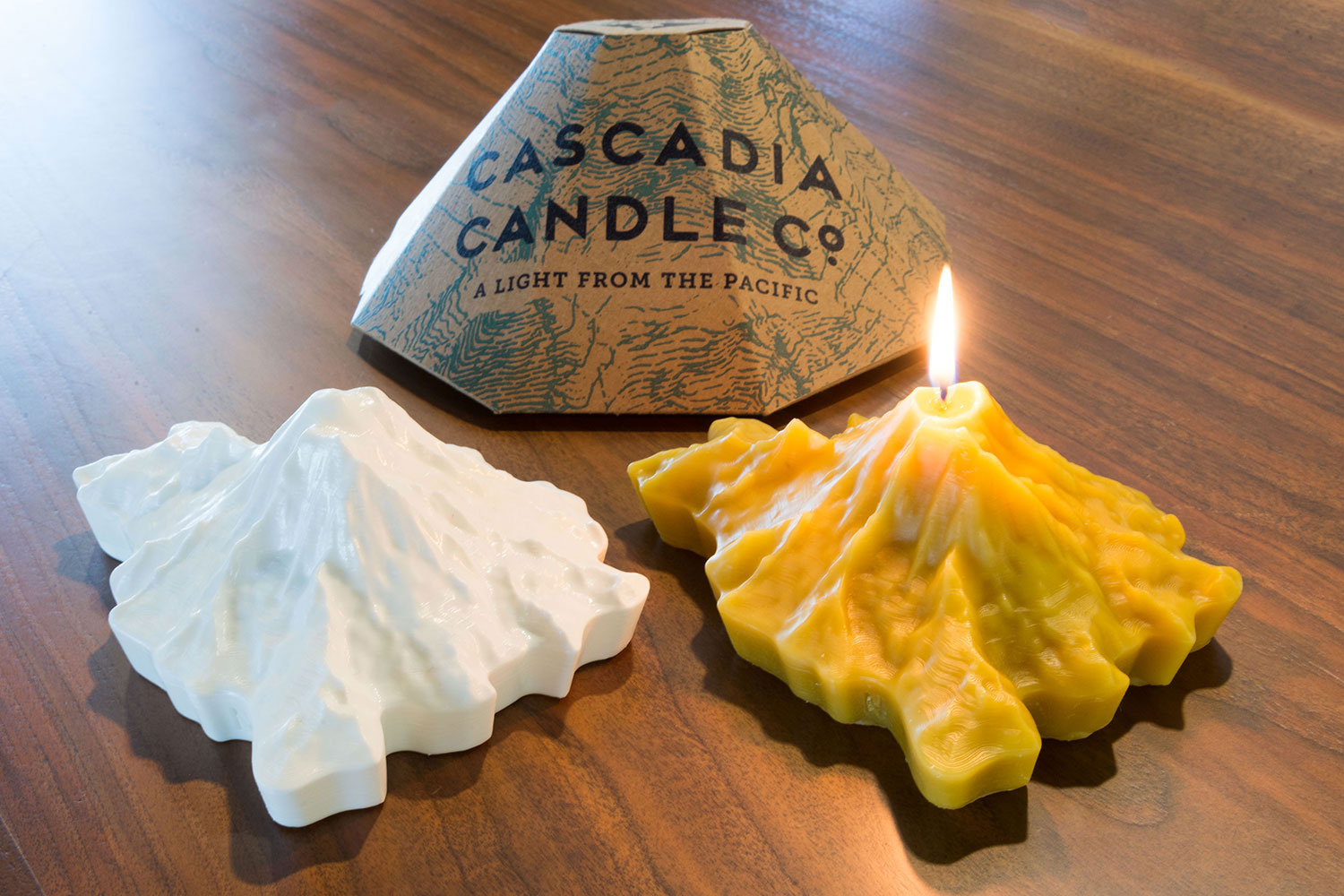 awesome tech you cant buy yet basslet edo cascadia candles  hyperrealistic 3d mountain