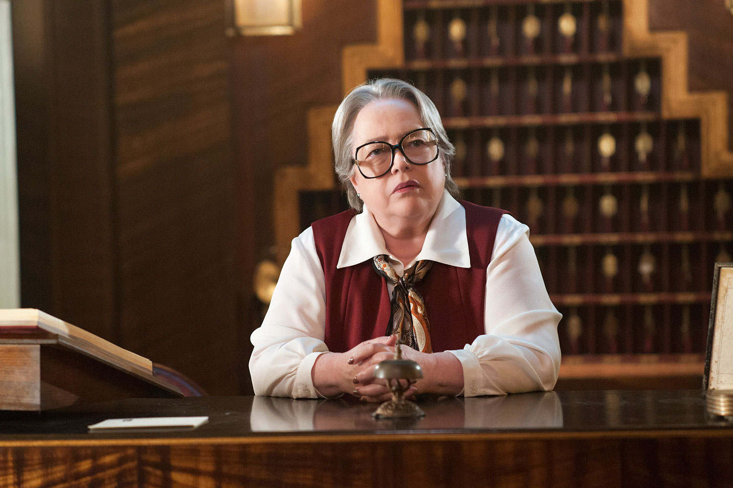 68th emmy nominations kathy bates american horror story  hotel outstanding supporting actress in a limited series or movie