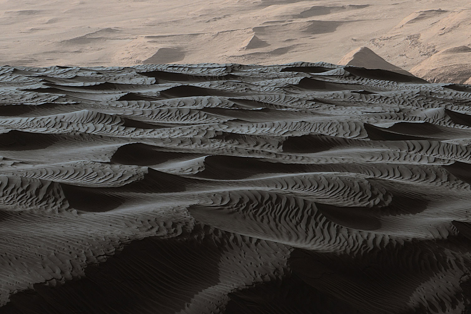mars sand dune martian dunes d