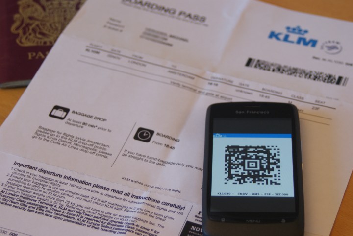 google enhances mobile search for travel retail boarding pass klm