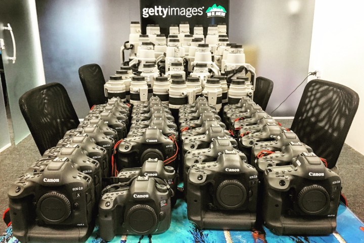 getty images camera lenses equipment insane canon olympic games cameras