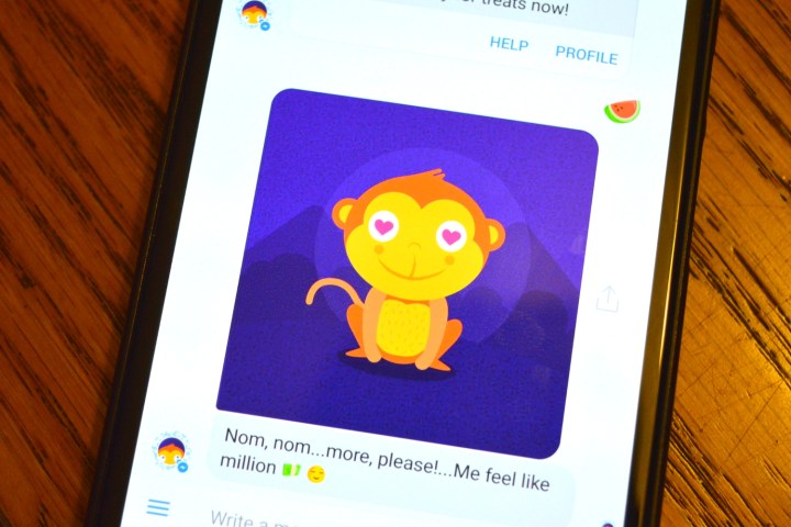 yahoo bots facebook messenger monkey pets monkeypet