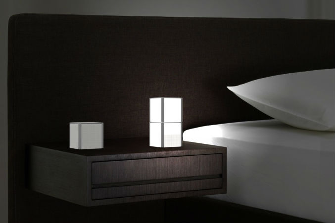 futuristic lighting ideas pixel bed