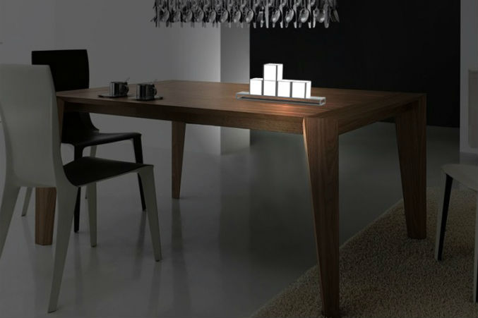 futuristic lighting ideas pixel dining room