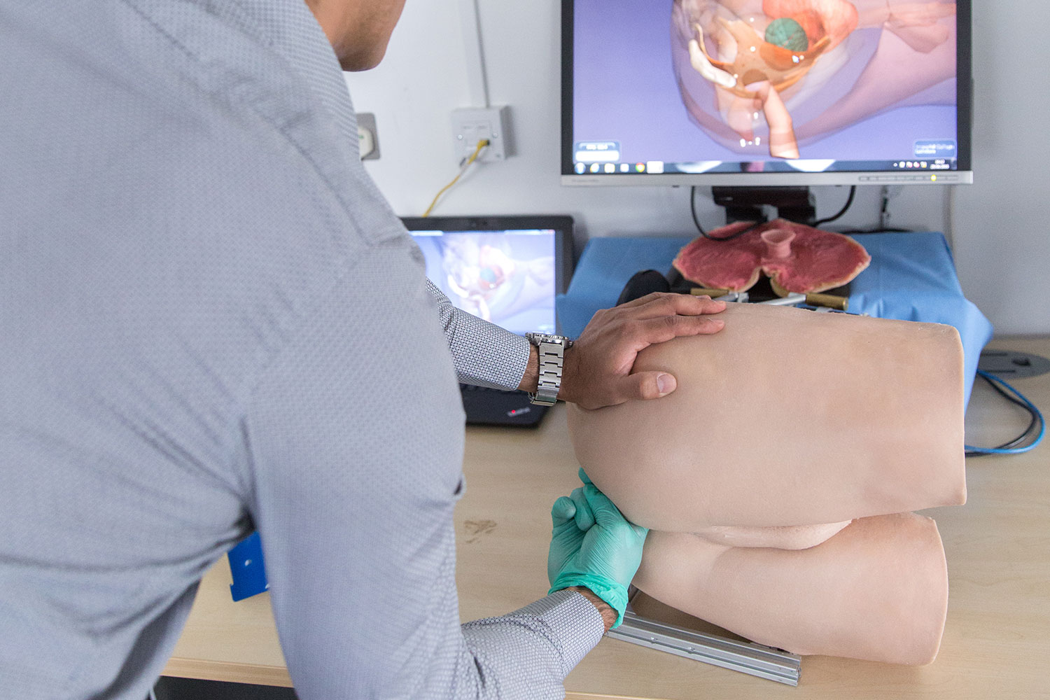 medical students robot prostate exam a roborectum 1