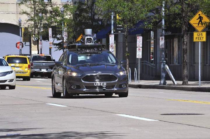 uber mapping investment autonomous car