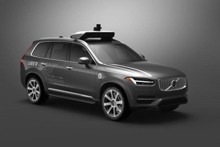 Uber autonomous Volvo XC90