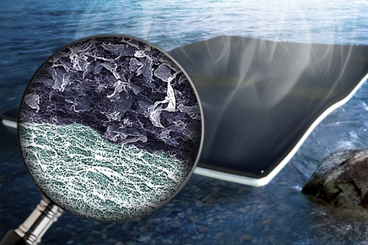 graphene filter water biofoam